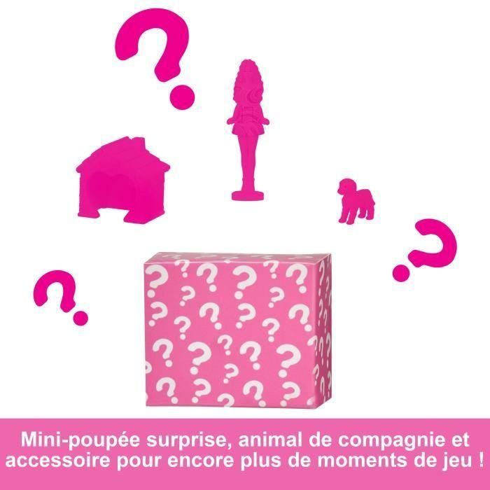 BARBIE Mini Barbieland mini casa de muñecas - casa de ensueño con mini muñeca sorpresa - modelo aleatorio 4 BARBIE Mini Barbieland mini casa de muñecas - casa de ensueño con mini muñeca sorpresa - modelo aleatorio 4