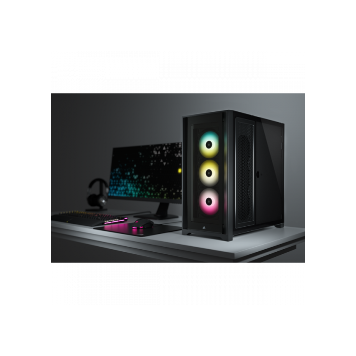 Corsair iCUE 5000X RGB Midi Tower Negro 23