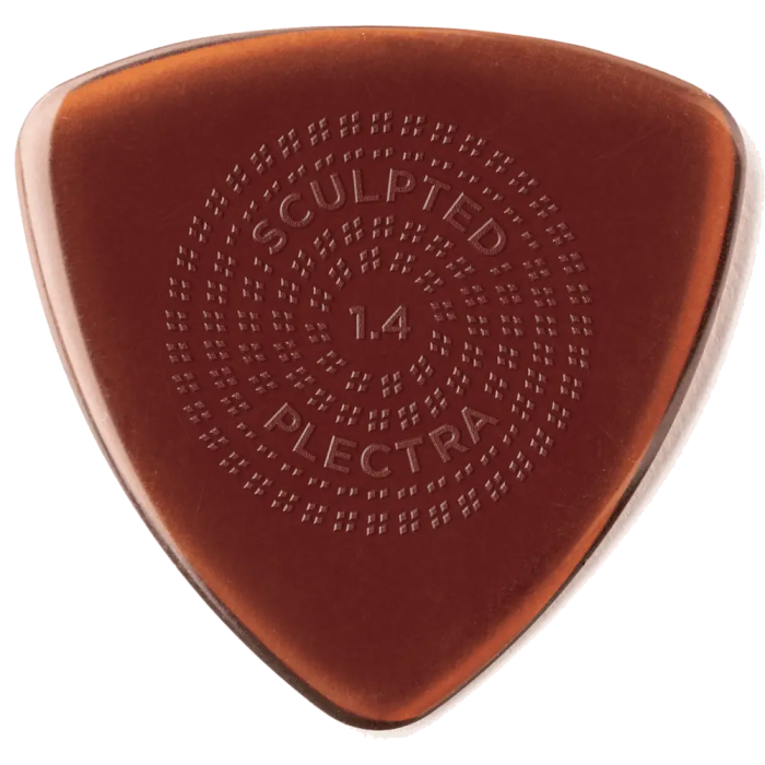 Dunlop Pack 12 Púas Primetone Sculpted Plectra Triangle - 1,4 Mm 1