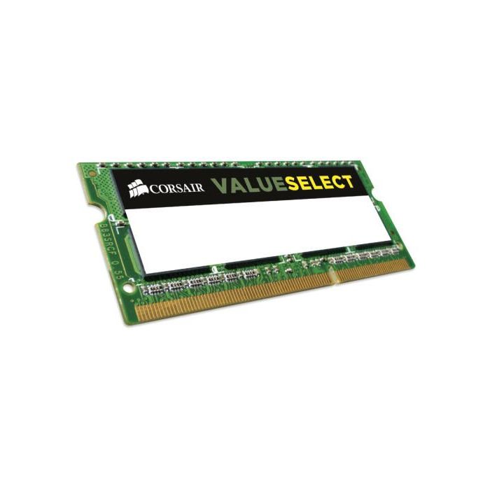 Corsair CMSO8GX3M1C1600C11 Memoria RAM DDR3L 8GB SODIMM 1600MHz CL11 1.35V-1.5V para Portátil 1