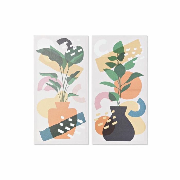 Cuadro Scandi DKD Home Decor Multicolor 2 x 80 x 40 cm (2 Unidades) Cuadro Scandi DKD Home Decor Multicolor 2 x 80 x 40 cm (2 Unidades)