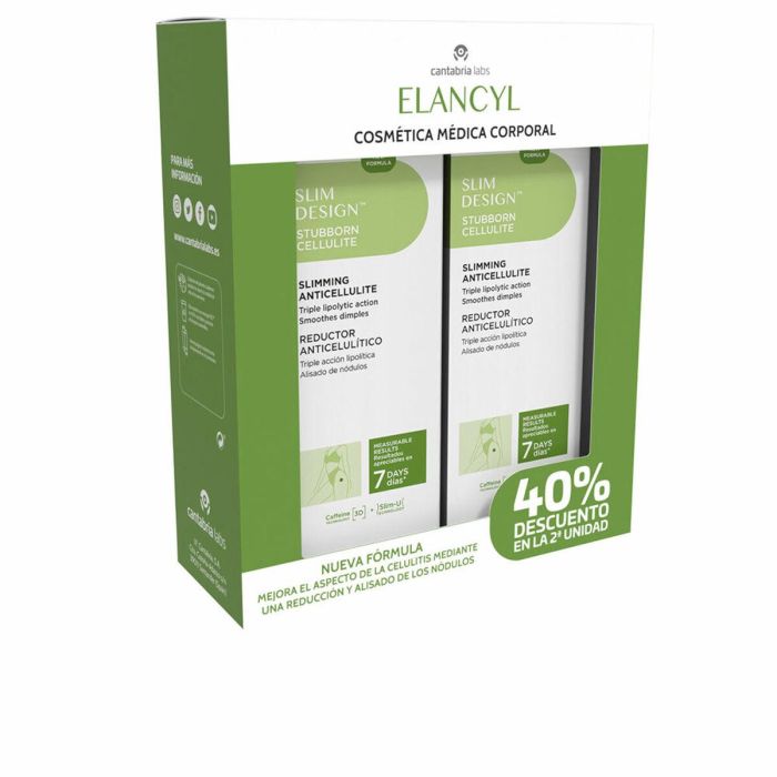 Elancyl SLIM Reductor Anticelulítico con Cafeína 3D Tratamiento Corporal Mujer Pack Duplo 2x 200ml Crema Gel Piel Lisa Tonificada Elancyl SLIM Reductor Anticelulítico con Cafeína 3D Tratamiento Corporal Mujer Pack Duplo 2x 200ml Crema Gel Piel Lisa Tonificada