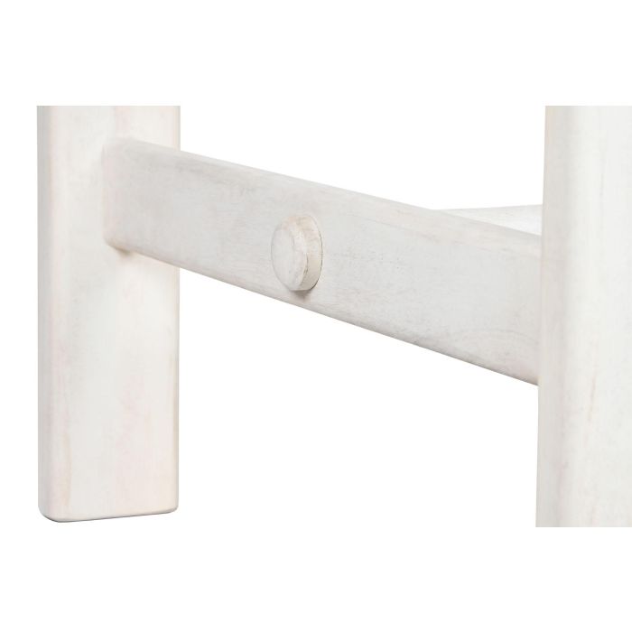 DKD Home Decor Mesa Comedor Moderno Blanco 213.4 x 96.5 x 76.2 cm Mango 5