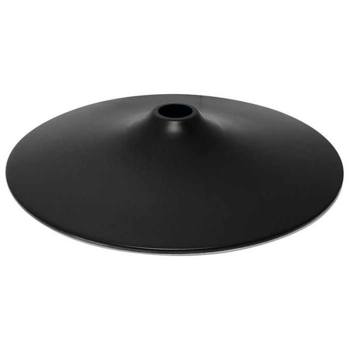 Q&Q Base Cónica Sillón Iza Ø600 Acabado Negro Mate