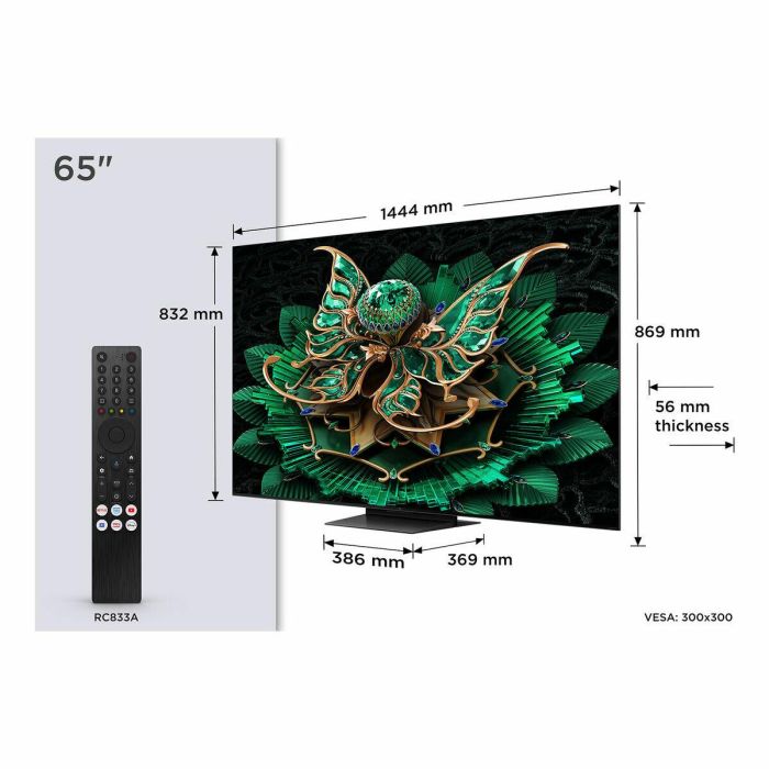 Smart TV TCL 65C7K 65" 4K Ultra HD HDR QD Mini LED 1 Smart TV TCL 65C7K 65" 4K Ultra HD HDR QD Mini LED 1