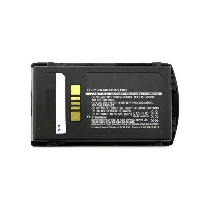 CoreParts Battery for Zebra & Motorolla 9.25Wh Li-Polymer 3.7V 2500mAh Black for MC3300, MC3200, MC32N0, MC32N0-S CoreParts Battery for Zebra & Motorolla 9.25Wh Li-Polymer 3.7V 2500mAh Black for MC3300, MC3200, MC32N0, MC32N0-S