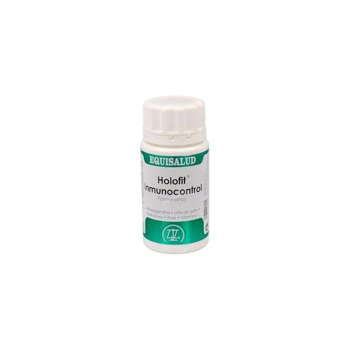 Holofit Inmunocontrol 50 cápsulas - Normalizador natural del sistema inmunológico con Ashwagandha, Uña de gato y Equinácea