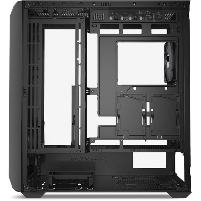 Sharkoon AK2 RGB ATX 1xCristal Templado Negro 6