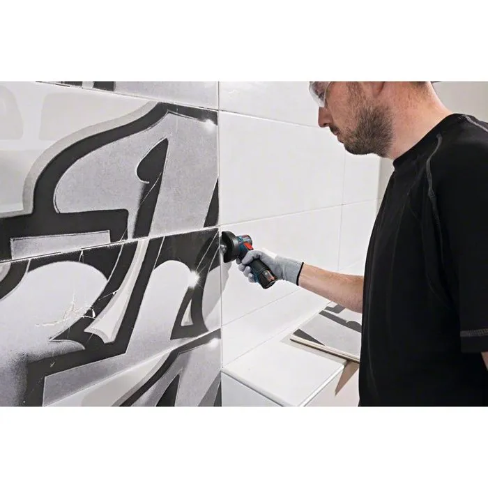 Bosch Professional GWS 12-76 V-EC Amoladora Angular Inalámbrica Solo Cartón para Madera, Metal y Piedra Bosch Professional GWS 12-76 V-EC Amoladora Angular Inalámbrica Solo Cartón para Madera, Metal y Piedra