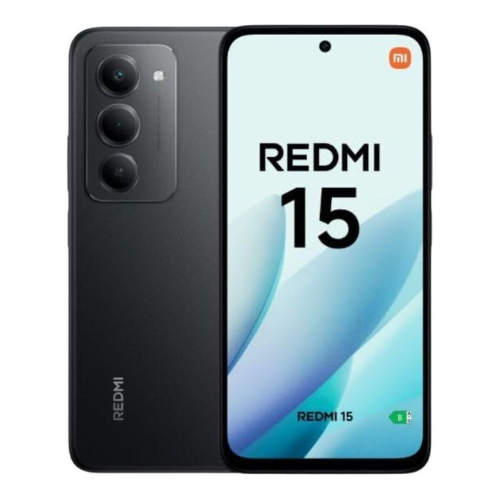 XIAOMI SMARTPHONE REDMI 15 4G MZB0KPKEU 6GB/128GB 6,90" 144Hz NFC DualSIM Midnight Black 6