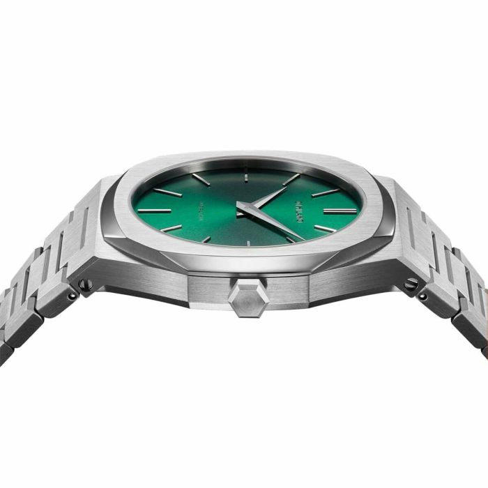 Reloj Hombre D1 Milano SCARABEO Verde Plateado (Ø 40 mm) 2 Reloj Hombre D1 Milano SCARABEO Verde Plateado (Ø 40 mm) 2