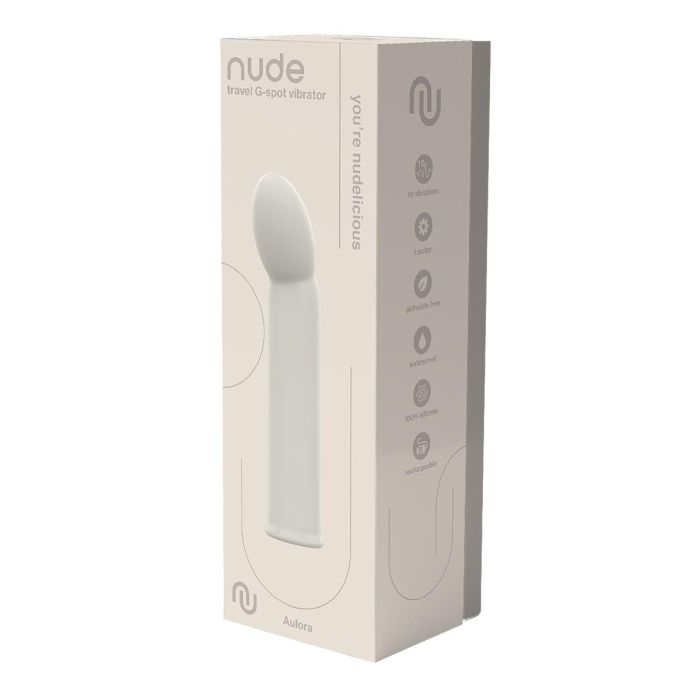 Mini Vibrador Dream Toys Nude Aulora Gris 1 Mini Vibrador Dream Toys Nude Aulora Gris 1