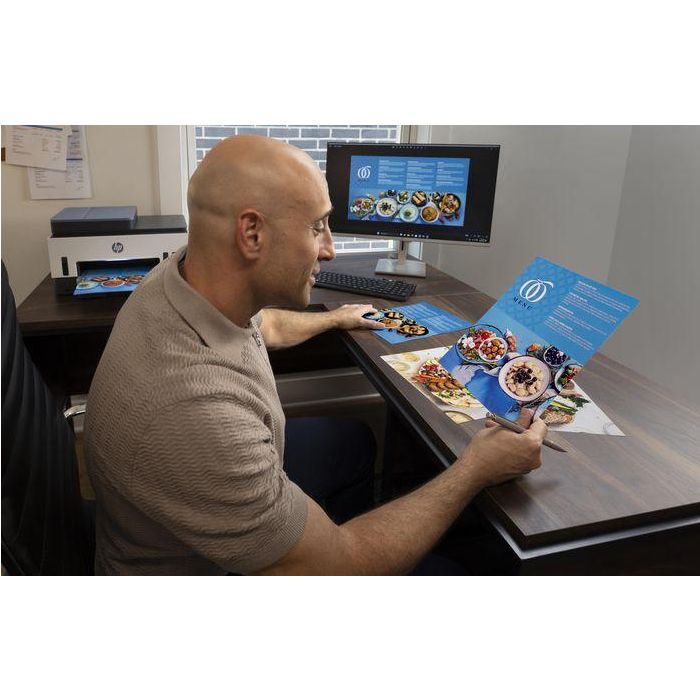 HP Smart Tank 7605 - Multifunción de Inyección de Tinta a Color WiFi con Dúplex Automático, Escáner y Fax - Impresora, Copiadora 32