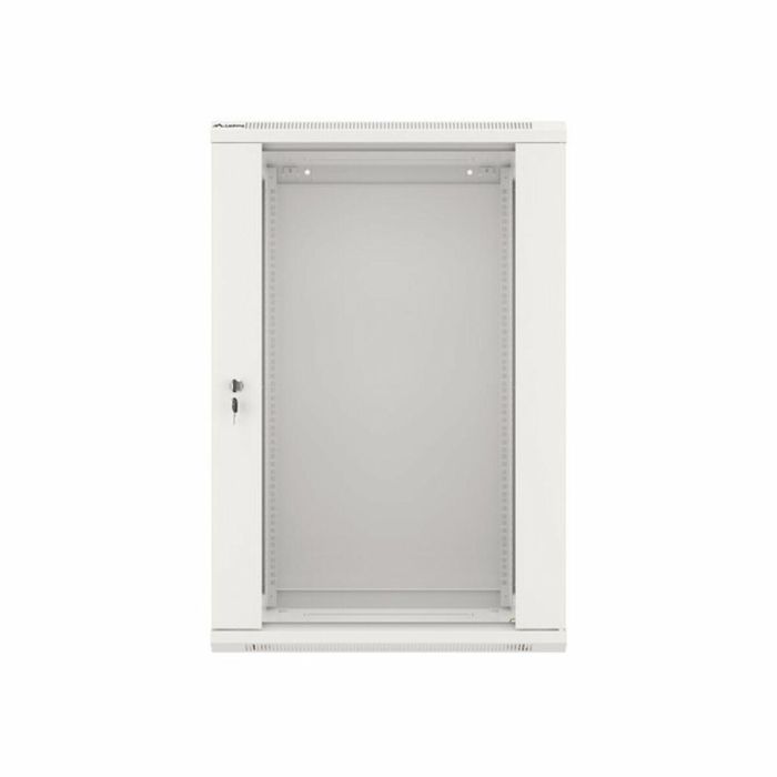 Lanberg WF01-6418-10S Armario Rack de Pared 18U, Color Gris, 60 kg de Capacidad Máxima 8 Lanberg WF01-6418-10S Armario Rack de Pared 18U, Color Gris, 60 kg de Capacidad Máxima 8