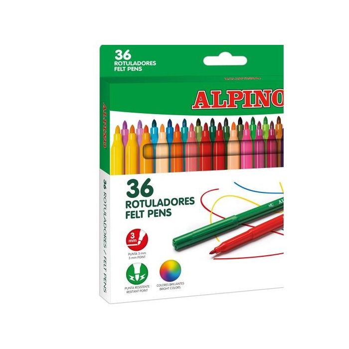 Set Bullet Journal Alpino con rotuladores de colores