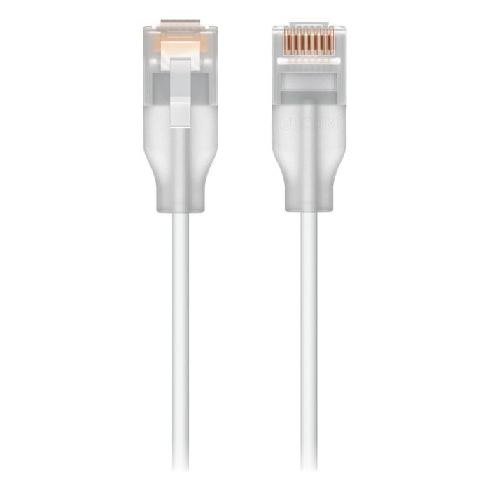 Ubiquiti UACC-Cable-Patch-EL-0.3M-W Cable Ethernet Cat6 de 0.3M Blanco Translucido RJ-45 0 Ubiquiti UACC-Cable-Patch-EL-0.3M-W Cable Ethernet Cat6 de 0.3M Blanco Translucido RJ-45 0