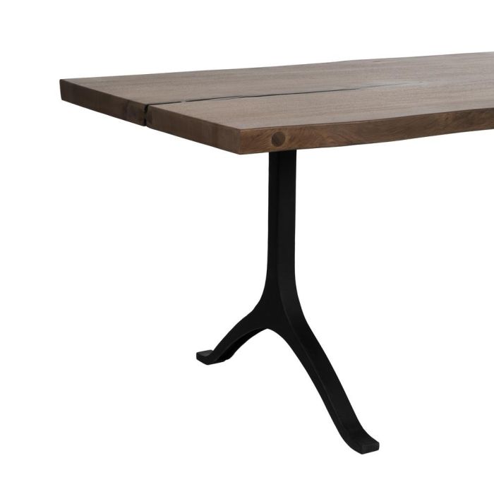 Mesa Comedor Madera-Metal Salón 240 X 90 X 77 cm