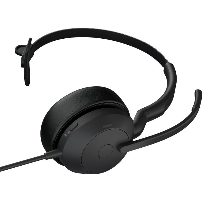 Jabra Evolve2 50 USB-A UC Monoauriculares para Oficina y Llamadas, Negro 2