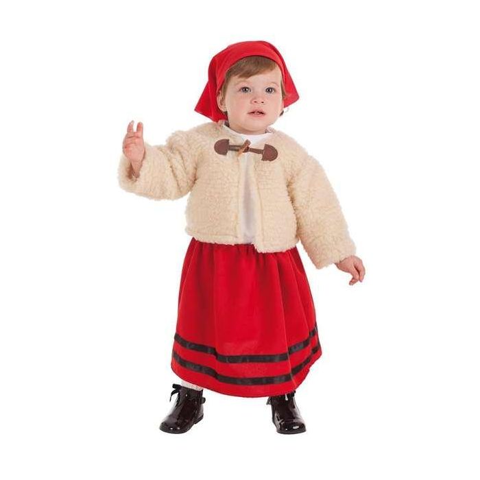 Disfraz bebe pastora con abrigo talla 0-12 meses Disfraz bebe pastora con abrigo talla 0-12 meses
