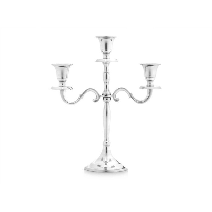 Candelabro 3 Velas Plateado 28Cm Giftdecor (6 Unidades) 1 Candelabro 3 Velas Plateado 28Cm Giftdecor (6 Unidades) 1
