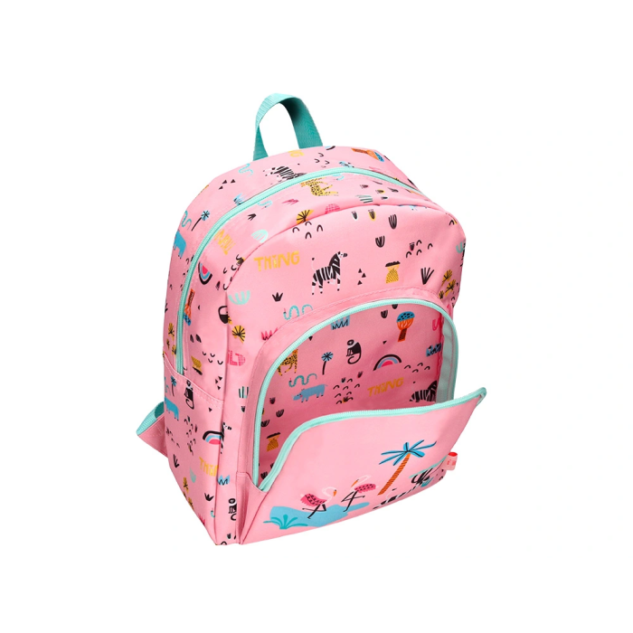 Liderpapel Mochila Escolar Infantil Safari Rosa Cebra 330x110x250 7 Liderpapel Mochila Escolar Infantil Safari Rosa Cebra 330x110x250 7
