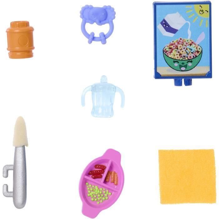 Muñeca Barbie Skipper Niñera Con Trona Y Bebe Htk35 Mattel 1 Muñeca Barbie Skipper Niñera Con Trona Y Bebe Htk35 Mattel 1