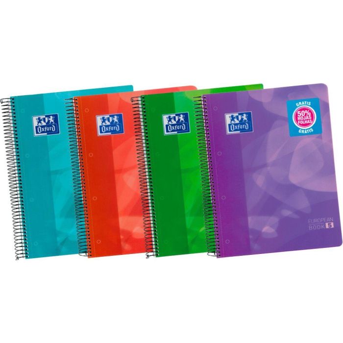 Cuaderno Oxford 100430278 Multicolor Microperforado