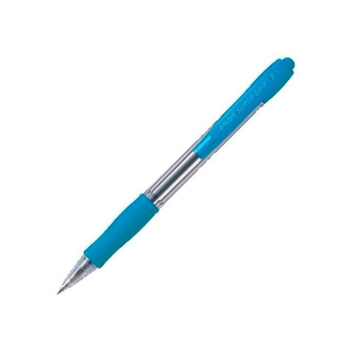 Pilot Bolígrafo Supergrip M Azul Claro