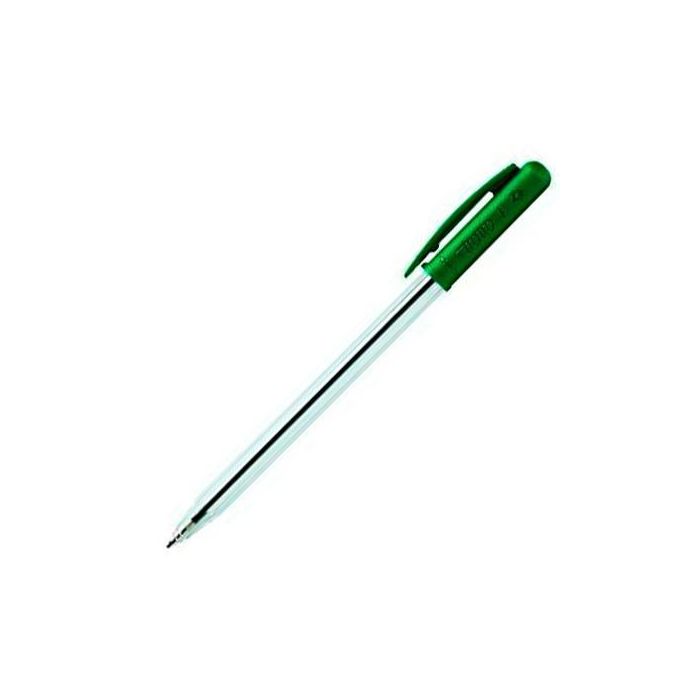 Tratto Bolígrafo Uno Retráctil 1.0 mm Verde Caja 50 Ud