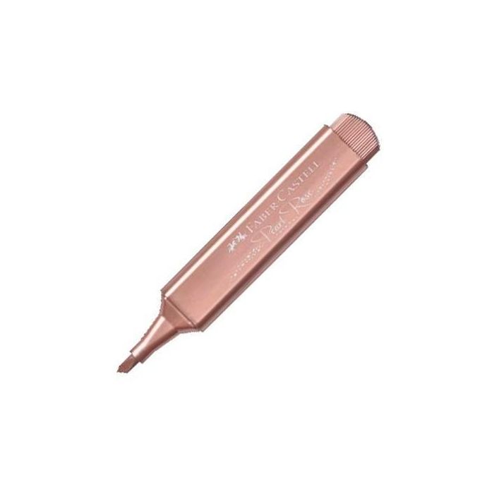 Faber Castell Marcador Textliner 46 Metálico Oro Rosa