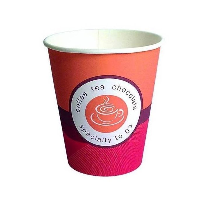 Vaso de papel coffe to go - bebidas calientes - 126 ml -80ud-