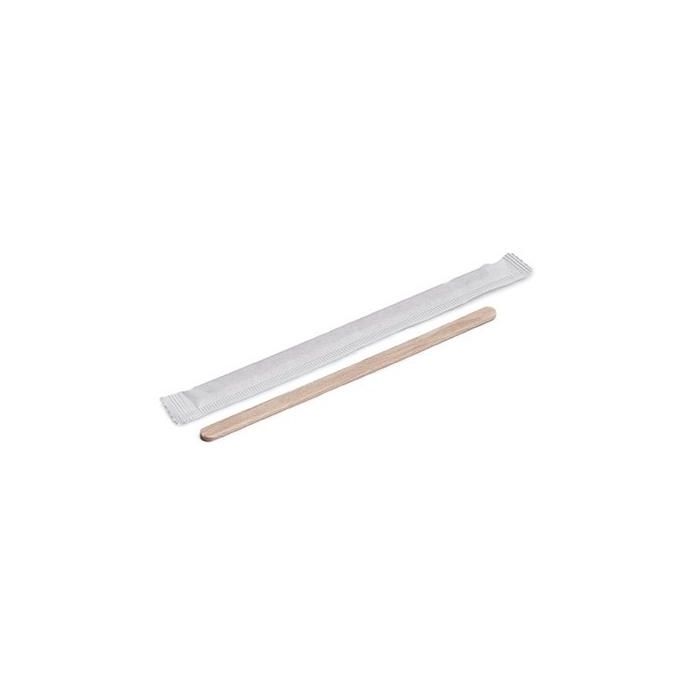 Paletina De Madera 140x5X1 mm En Funda De Papel Individual -Caja 500U-