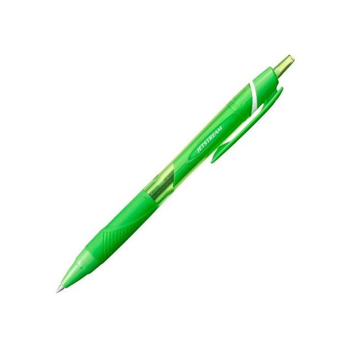 Boligrafo de tinta líquida Uni-Ball Jetstream SXN-150C-07 Verde Claro 1 mm (10 Piezas)
