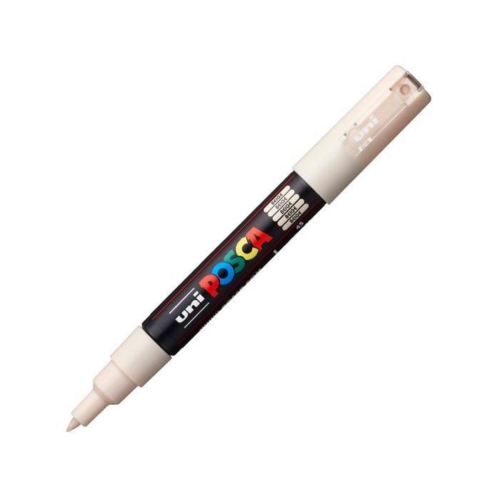 Posca Marcador Pc-1M No Permanente Punta Fina 0.7-1 mm Beige