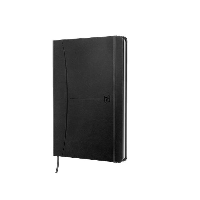Cuaderno Signature A5 Tapa Extradura 80H Liso Color Negro Oxford 400163617 5 unidades