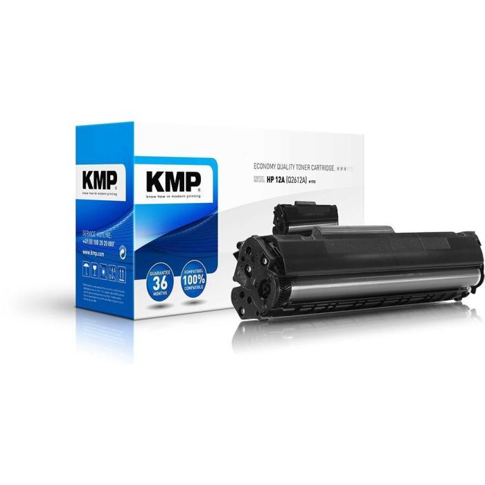 Toner Kmp Negro Laserjet 1010 1012 1015 1018 1020 1022 3015 3020 3030 3050 3052 3055 -12A