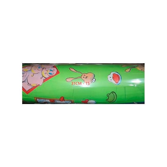 Dm bobina de papel de regalo 31cm x 70m s/100 diseño 31-16 estampado multicolor