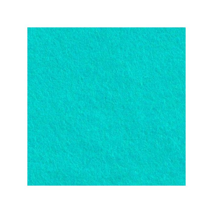 Fama Fieltro 23x30 2 mm Pack 10 Hojas Azul Turquesa A14