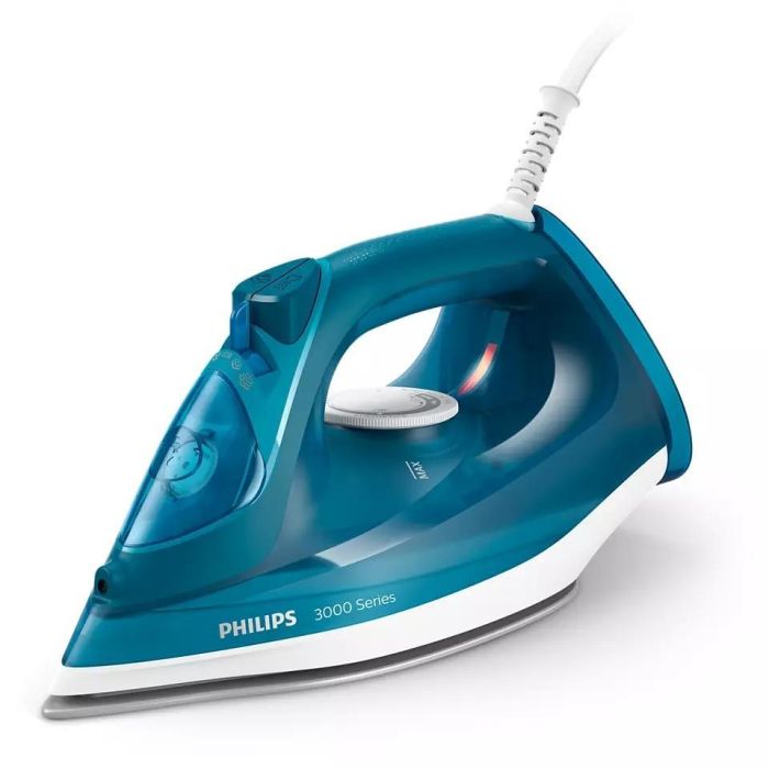 Philips Plancha De Vapor Dst3040-70 Easyspeed, 2600 W, Suela Cerámica Azul