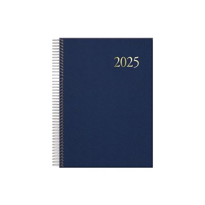 Dohe Agenda Anual Segovia Espiral 14x20 cm D-P Azul 2025