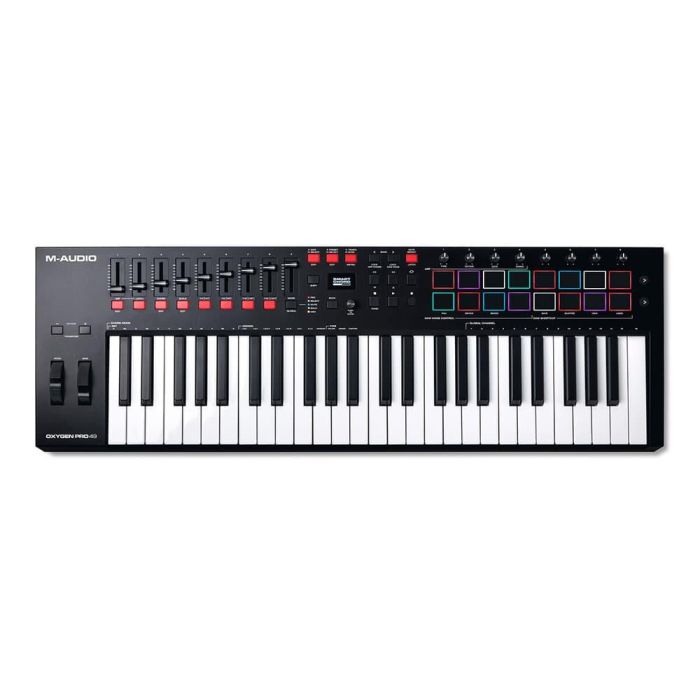 MAUDIO Oxygen Pro 49 Teclado Controlador MIDI USB con 49 Teclas, Ancho 80cm