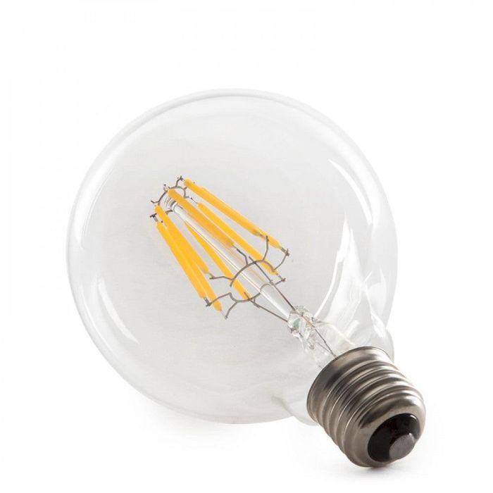 Bombilla LED E27 8W 576Lm 2000ºK Filamento G95 40.000H [HO-LF-G95-E27-8W-WW] 3