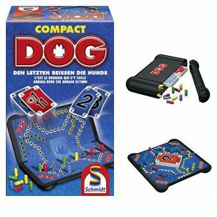 Schmidt Spiele Dog Compact Juego de Mesa para Viajes