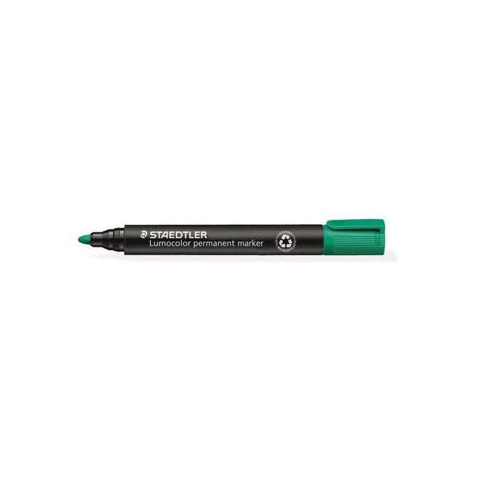 Marcador Permanente Staedtler 352 Lumocolor Conico Verde (Set de 10) Marcador Permanente Staedtler 352 Lumocolor Conico Verde (Set de 10)