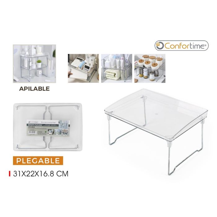 Estante Plegable 31 x 22 cm - Confortime (12 Unidades) Estante Plegable 31 x 22 cm - Confortime (12 Unidades)