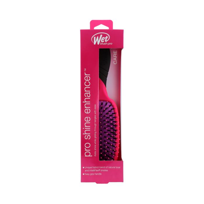 Cepillo The Wet Brush Pro Shine Enhancer Rosa (1 unidad)