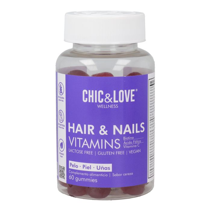 Chic Love Wellness Hair Nails Vitamins 60 U Chic Love Wellness Hair Nails Vitamins 60 U