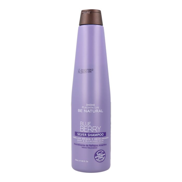 Placenta Champú para cabellos grises Blueberry Silver 350 ml Placenta Champú para cabellos grises Blueberry Silver 350 ml
