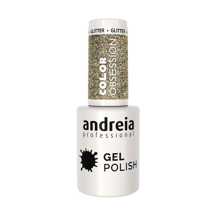 Esmalte de uñas Andreia Gel Polish 10,5 ml Dorado