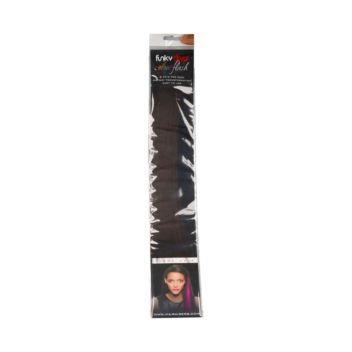 Funky Diva Extensions Color Flash Brown